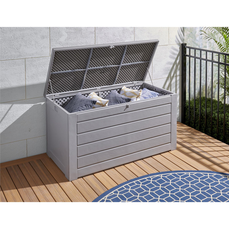 Cosco Home and Office 180 Gallon Plastic Deck Box & Reviews Wayfair